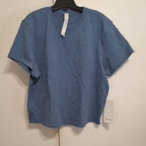 NWT Lululemon relaxed fit cotton Tshirt